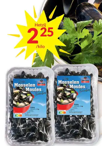 Intermarché Mosselen Moules aanbieding