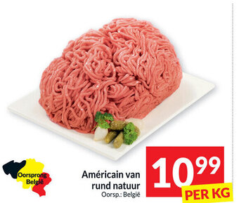 Intermarché Américain van rund natuur aanbieding