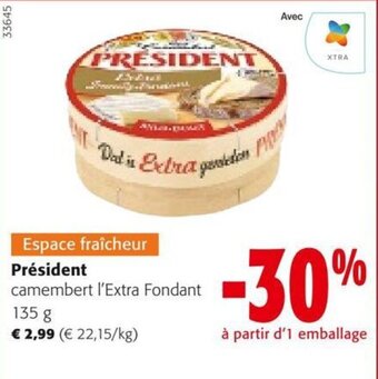 Colruyt Président 135 g aanbieding