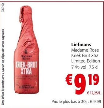 Colruyt Liefmans aanbieding