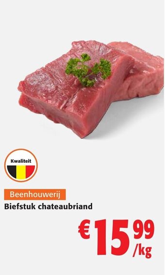 Colruyt Beenhouwerij Biefstuk chateaubriand aanbieding