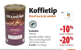 Colruyt Graindor Intense 500 g aanbieding