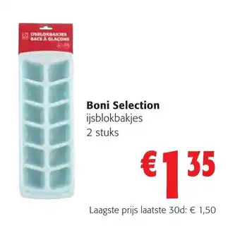 Colruyt Boni Selection ijsblokbakjes aanbieding