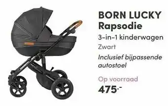 Baby & Tiener Born lucky rapsodie aanbieding