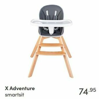 Baby & Tiener X adventure smartsit aanbieding