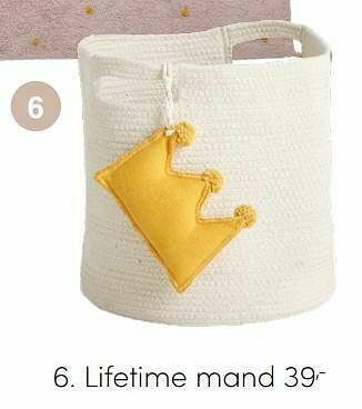 Baby & Tiener Lifetime mand aanbieding
