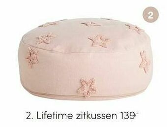 Baby & Tiener Lifetime zitkussen aanbieding