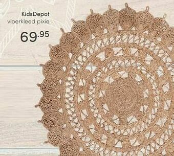 Baby & Tiener Kidsdepot vloerkleed pixie aanbieding