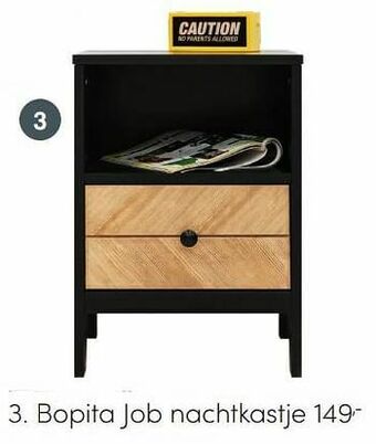 Baby & Tiener Bopita job nachtkastje aanbieding