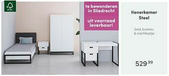 Baby & Tiener Tienerkamer steel aanbieding