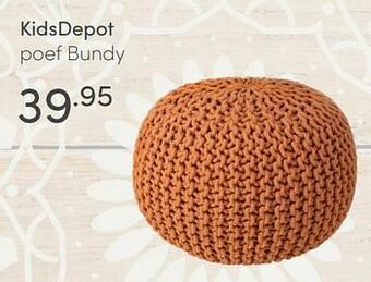 Baby & Tiener Kidsdepot poef bundy aanbieding