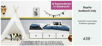 Baby & Tiener Bopita bedbank indy aanbieding