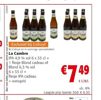 Colruyt La Cambre aanbieding