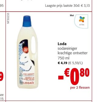 Colruyt Loda sodareiniger krachtige ontvetter 750 ml aanbieding