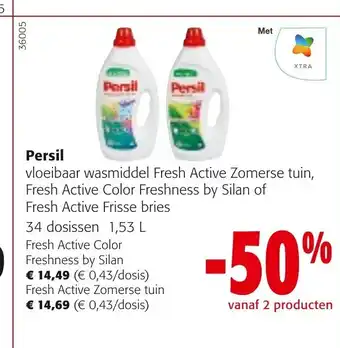 Colruyt Persil 34 dosissen 1,53 L aanbieding