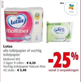 Colruyt Lotus aanbieding