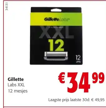 Colruyt Gillette Labs XXL 12 mesjes aanbieding