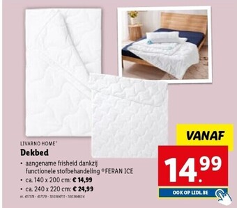 Lidl Dekbed aanbieding
