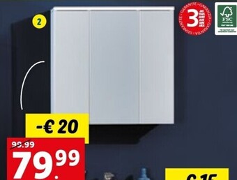 Lidl Spiegelkast aanbieding