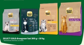 Maxi Zoo Select gold droogvoer kat 300 g > 10 kg aanbieding