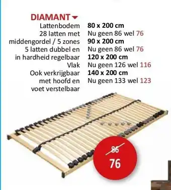 Weba Diamant aanbieding