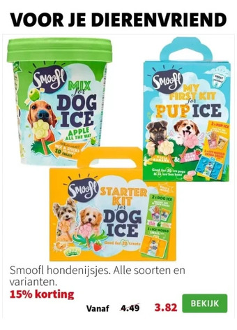 Smoofl hondenijsjes