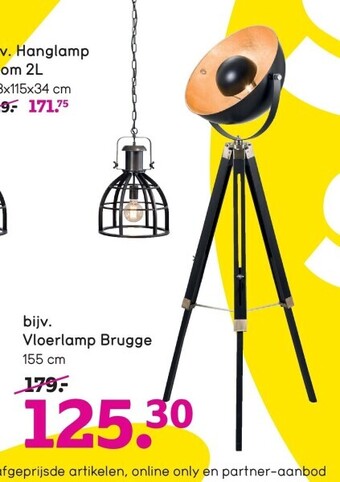 Leen Bakker Vloerlamp brugge aanbieding