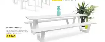 Molecule Picknicktafel bologna aanbieding