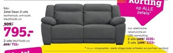Leen Bakker Zetel dean 3-zits aanbieding