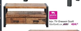 Leen Bakker Tv-dressoir scott aanbieding