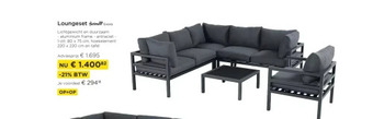 Molecule Loungeset aanbieding