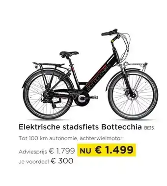 Molecule Elektrische stadsfiets bottecchia be15 aanbieding