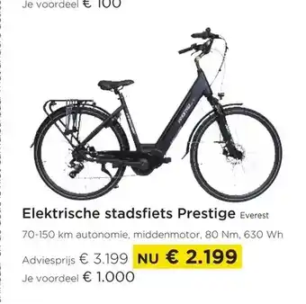 Molecule Elektrische stadsfiets prestige everest aanbieding
