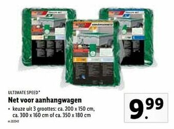 Net voor aanhangwagen