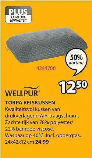 Wellpur Torpa Reiskussen