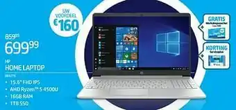 AUVA Hp home laptop 869278 aanbieding