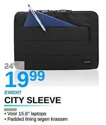 AUVA Ewent city sleeve ew2523 aanbieding