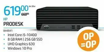 AUVA Hp prodesk aanbieding