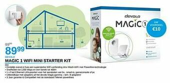 AUVA Devolo magic 1 wifi mini starter kit aanbieding
