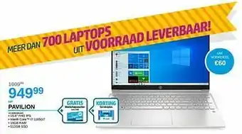 AUVA Hp pavilion 2x1b0ea#uug aanbieding