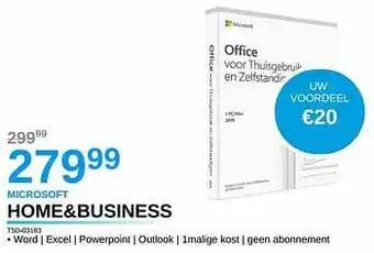 Microsoft home+business t5d-03183