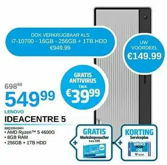 AUVA Lenovo ideacentre 5 90q30043mh aanbieding