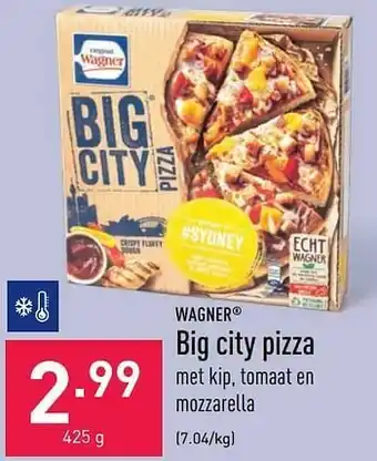 ALDI Big city pizza aanbieding