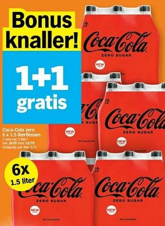 Albert Heijn Coca-cola zero aanbieding
