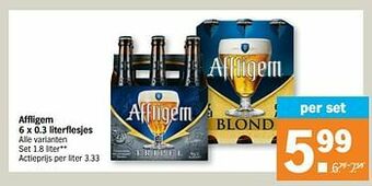 Albert Heijn Affligem aanbieding