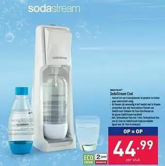 ALDI Sodastream cool aanbieding