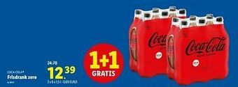 Lidl Frisdrank zero aanbieding