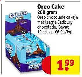 Kruidvat Oreo Cake aanbieding