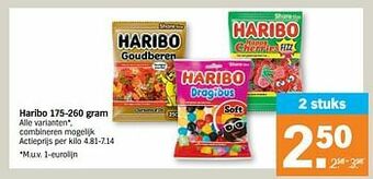 Albert Heijn Haribo aanbieding