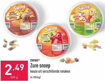 ALDI Zure snoep aanbieding